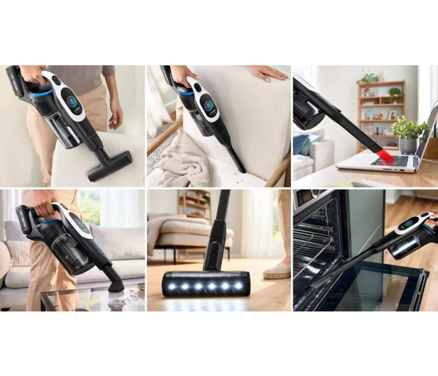 Bosch Odkurzacz pionowy Unlimited 10 BCS1041WAC biały - 1342725 - zdjęcie 8